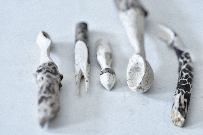 Löffel geschnitzt aus Giraffenholz, Tanja Major