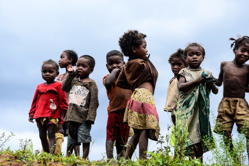 Kinder Madagaskar