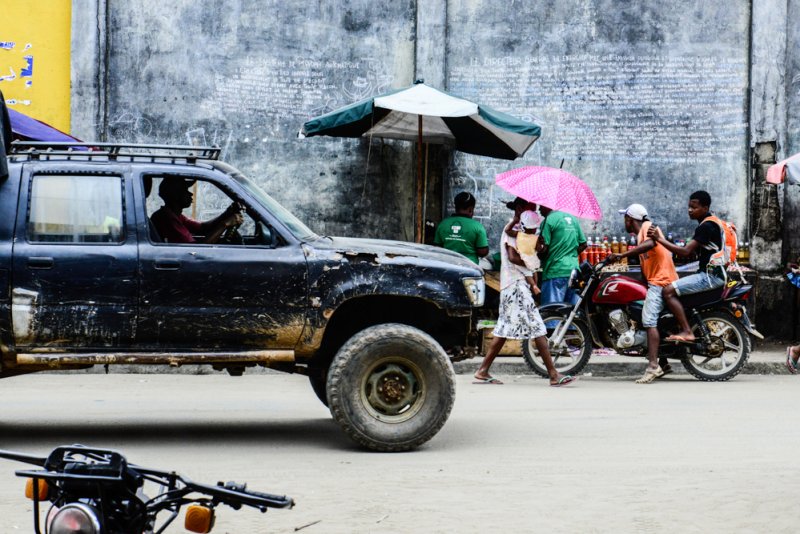 Mananara Madagaskar Wahlplakat Mauer