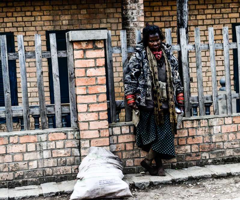 Obdachlose Madagaskar Antananarivo