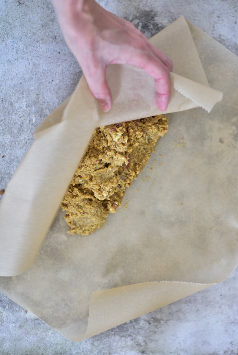 Altbrot Cookies Teig