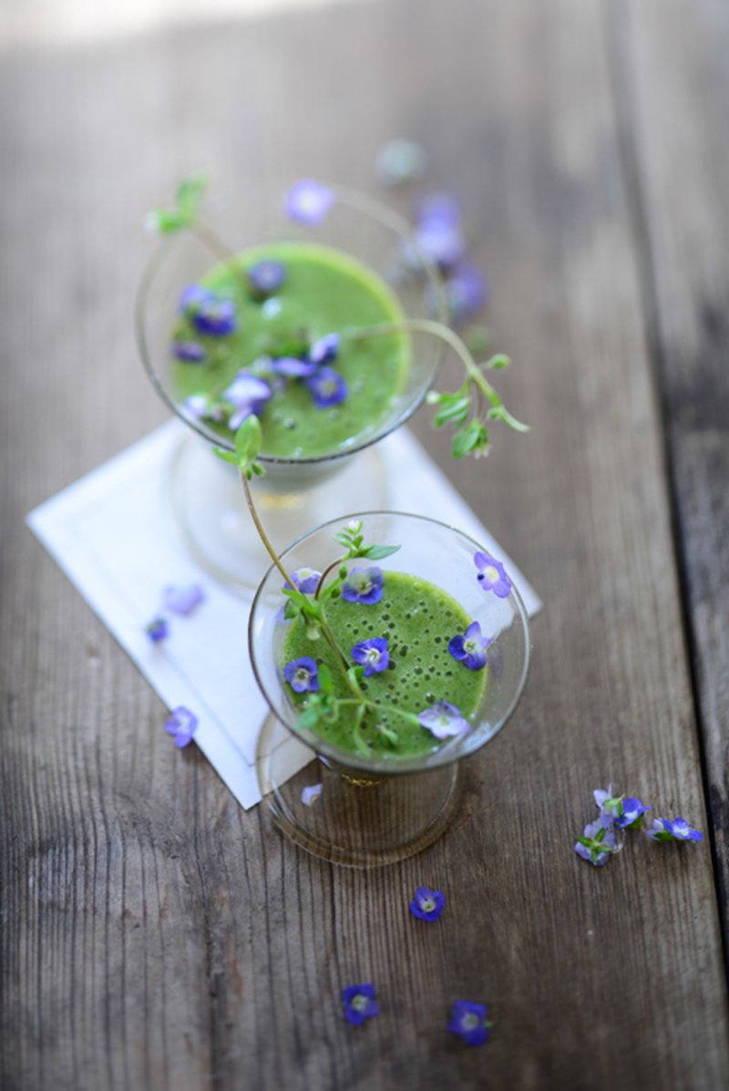 Ehrenpreis Vogelmiere Smoothie