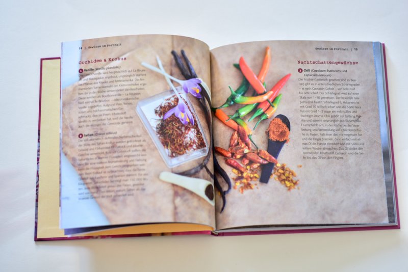 Orchidee- Vanille,Krokus-Safran, Nachtschattengewächse Chilli