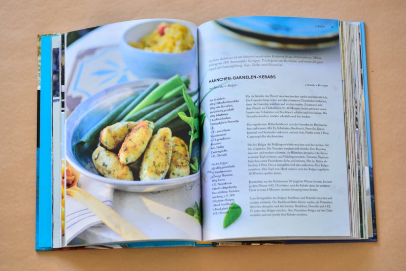 Hähnchen Garnelen Kebabs