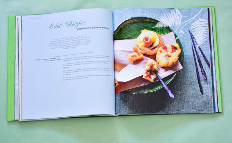 Edel- Reizker in Bierteig ausgebacken